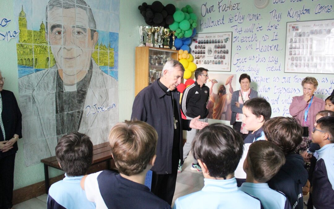 El Obispo inaugura el Curso 2025-2026 en el Colegio Amor de Dios